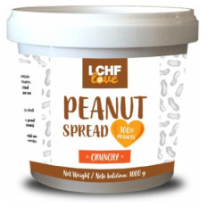 LCHFlove Crunchy Peanut Spread 1 kg (hrustljavi)