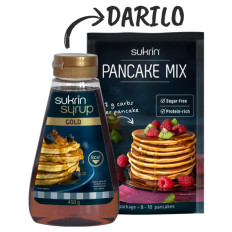 Sukrin Sirup 450 g + DARILO: Pancake Mix