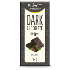 Sukrin Temna čokolada s kavo 85 g 