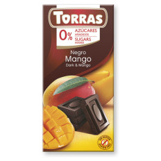 Torras Temna čokolada z mangom 75 g