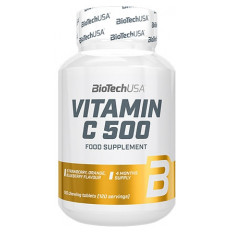 Vitamin C 500 120 žvečljivih tablet